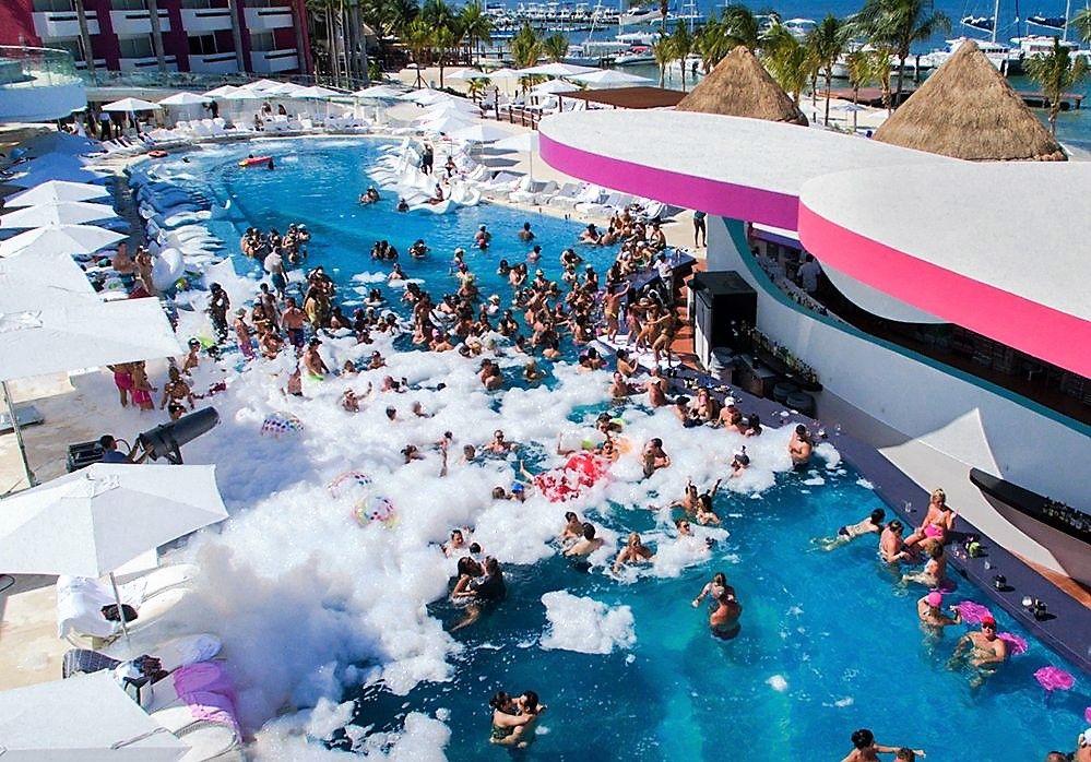 Sexy Pool at Temptation Cancun